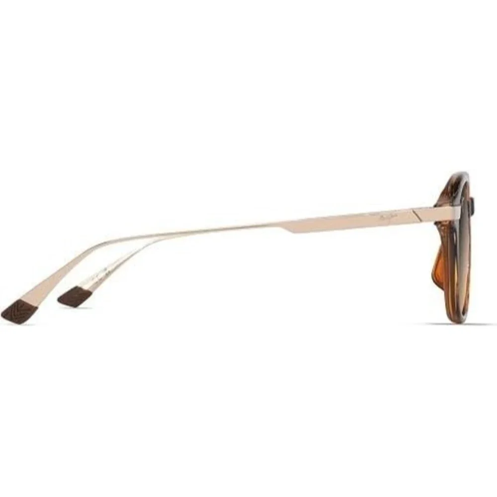 Maui Jim Ka'ouo AF 625 10 Gold Havana Frame + HCL Bronze Polarized Sunglasses
